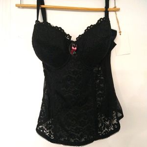 Black Sexy Lingerie Corset 40 D